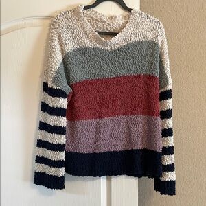 Colorful Striped Women's Sweater